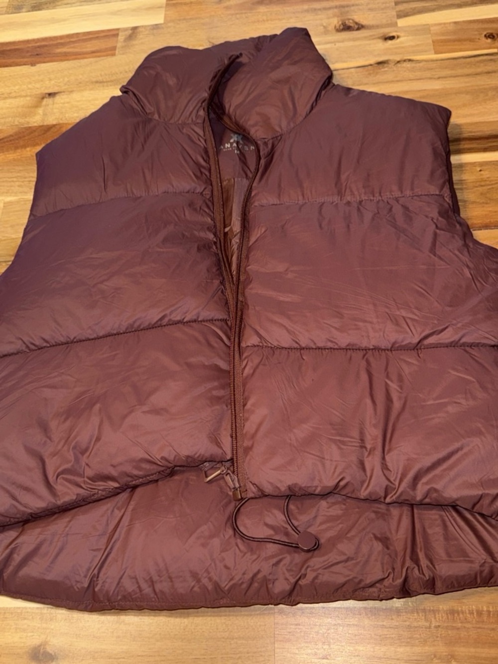 Women's Brown Vest - Casual Midweight Layer